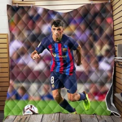 Pedri La Liga Football Player Quilt Blanket