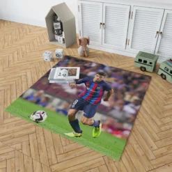 Pedri La Liga Football Player Rug 1