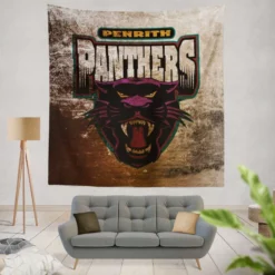 Penrith Panthers Popular Australian Rugby Club Tapestry