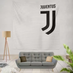 Persistent Football Club Juventus Logo Tapestry