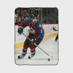 Peter Forsberg Excellent NHL Hockey Player Fleece Blanket 1