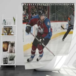 Peter Forsberg Excellent NHL Hockey Player Shower Curtain