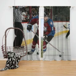 Peter Forsberg Excellent NHL Hockey Player Window Curtain