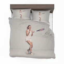 Petra Kvitova Czech Professional Tennis Player Bedding Set 1