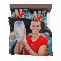 Petra Kvitova Powerful Tennis Player Bedding Set 1