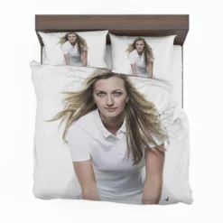 Petra Kvitova Spirited Tennis Player Bedding Set 1