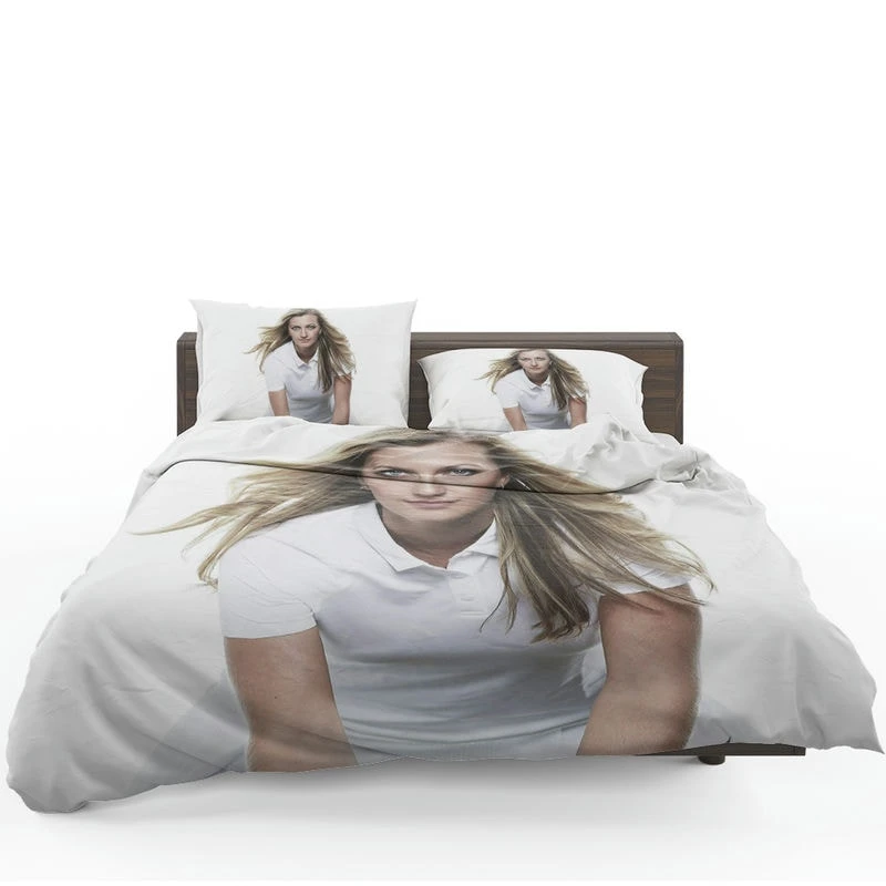 Petra Kvitova Spirited Tennis Player Bedding Set