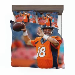 Peyton Manning American Football Quarterback Bedding Set 1