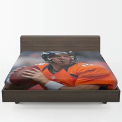 Peyton Manning Energetic NFL Football Player Fitted Sheet 1