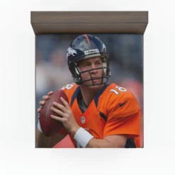Peyton Manning Energetic NFL Football Player Fitted Sheet