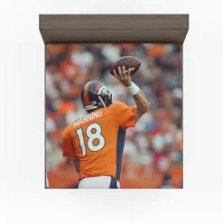 Peyton Manning Exciting NFL Football Player Fitted Sheet