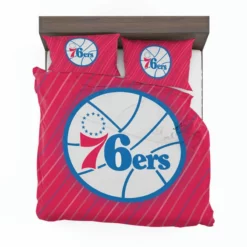 Philadelphia 76ers American Professional Basketball Team Bedding Set 1