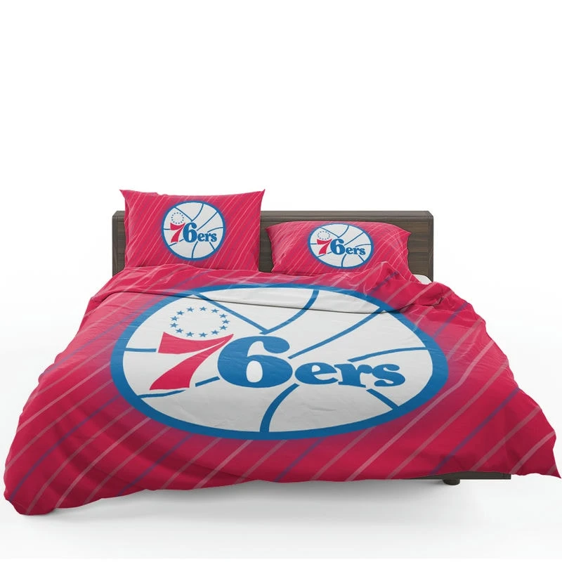 Philadelphia 76ers American Professional Basketball Team Bedding Set