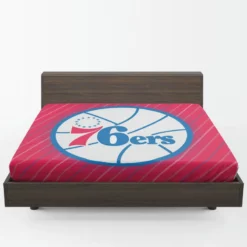 Philadelphia 76ers American Professional Basketball Team Fitted Sheet 1