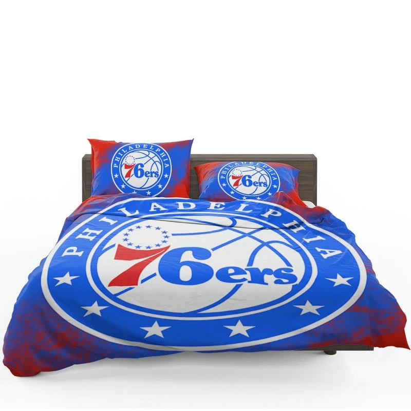 Philadelphia 76ers Awarded NBA Basketball Team Bedding Set