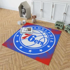 Philadelphia 76ers Awarded NBA Basketball Team Rug 1