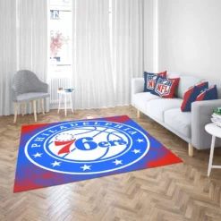 Philadelphia 76ers Awarded NBA Basketball Team Rug 2