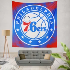 Philadelphia 76ers Awarded NBA Basketball Team Tapestry