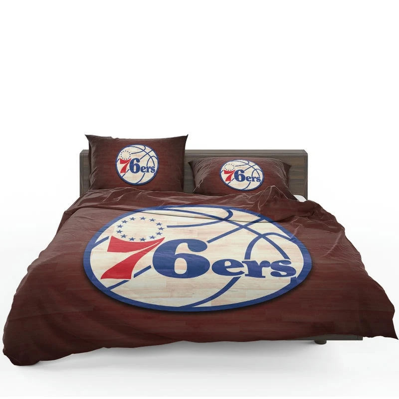 Philadelphia 76ers Excellent NBA Basketball Team Bedding Set