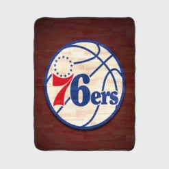 Philadelphia 76ers Excellent NBA Basketball Team Fleece Blanket 1