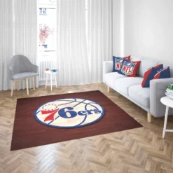 Philadelphia 76ers Excellent NBA Basketball Team Rug 2