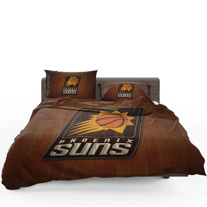 Phoenix Suns Professional NBA Basketball Club Bedding Set