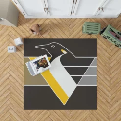 Pittsburgh Penguins NHL Stanley Cup Rug