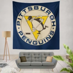 Pittsburgh Penguins NHL hockey Tapestry