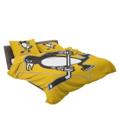 Pittsburgh Penguins Popular NHL Club Bedding Set 2