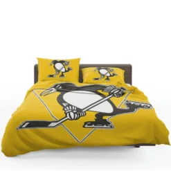 Pittsburgh Penguins Popular NHL Club Bedding Set