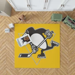 Pittsburgh Penguins Popular NHL Club Rug