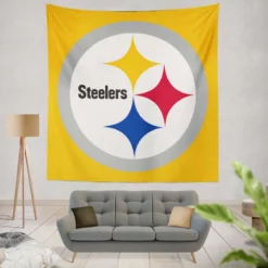 Pittsburgh Steelers Exciting NFL Club Tapestry