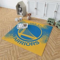 Popular American Basketball team Golden State Warriors Rug 1