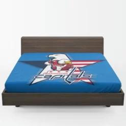 Popular American Hockey Team Washington Capitals Fitted Sheet 1