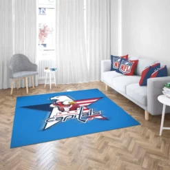 Popular American Hockey Team Washington Capitals Rug 2