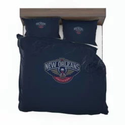 Popular American NBA Club New Orleans Pelicans Bedding Set 1