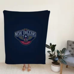 Popular American NBA Club New Orleans Pelicans Fleece Blanket