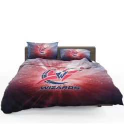 Popular American NBA Team Washington Wizards Bedding Set