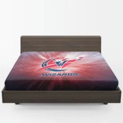 Popular American NBA Team Washington Wizards Fitted Sheet 1