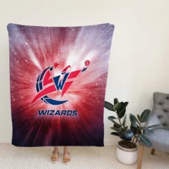 Popular American NBA Team Washington Wizards Fleece Blanket