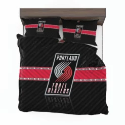 Popular Basketball Club Portland Trail Blazers Bedding Set 1