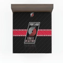 Popular Basketball Club Portland Trail Blazers Fitted Sheet