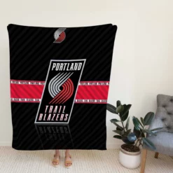 Popular Basketball Club Portland Trail Blazers Fleece Blanket