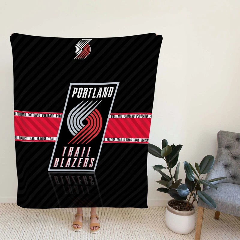 Popular Basketball Club Portland Trail Blazers Fleece Blanket