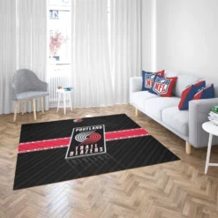 Popular Basketball Club Portland Trail Blazers Rug 2