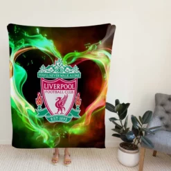 Popular British Football Club Liverpool FC Fleece Blanket