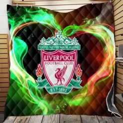 Popular British Football Club Liverpool FC Quilt Blanket
