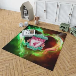 Popular British Football Club Liverpool FC Rug 1