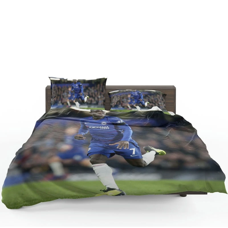 Popular Chelsea Football Player N Golo Kante Bedding Set