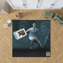 Popular Football Player Kevin De Bruyne Rug